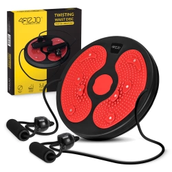 Disc rotativ cu benzi elastice pentru exercitii fizice