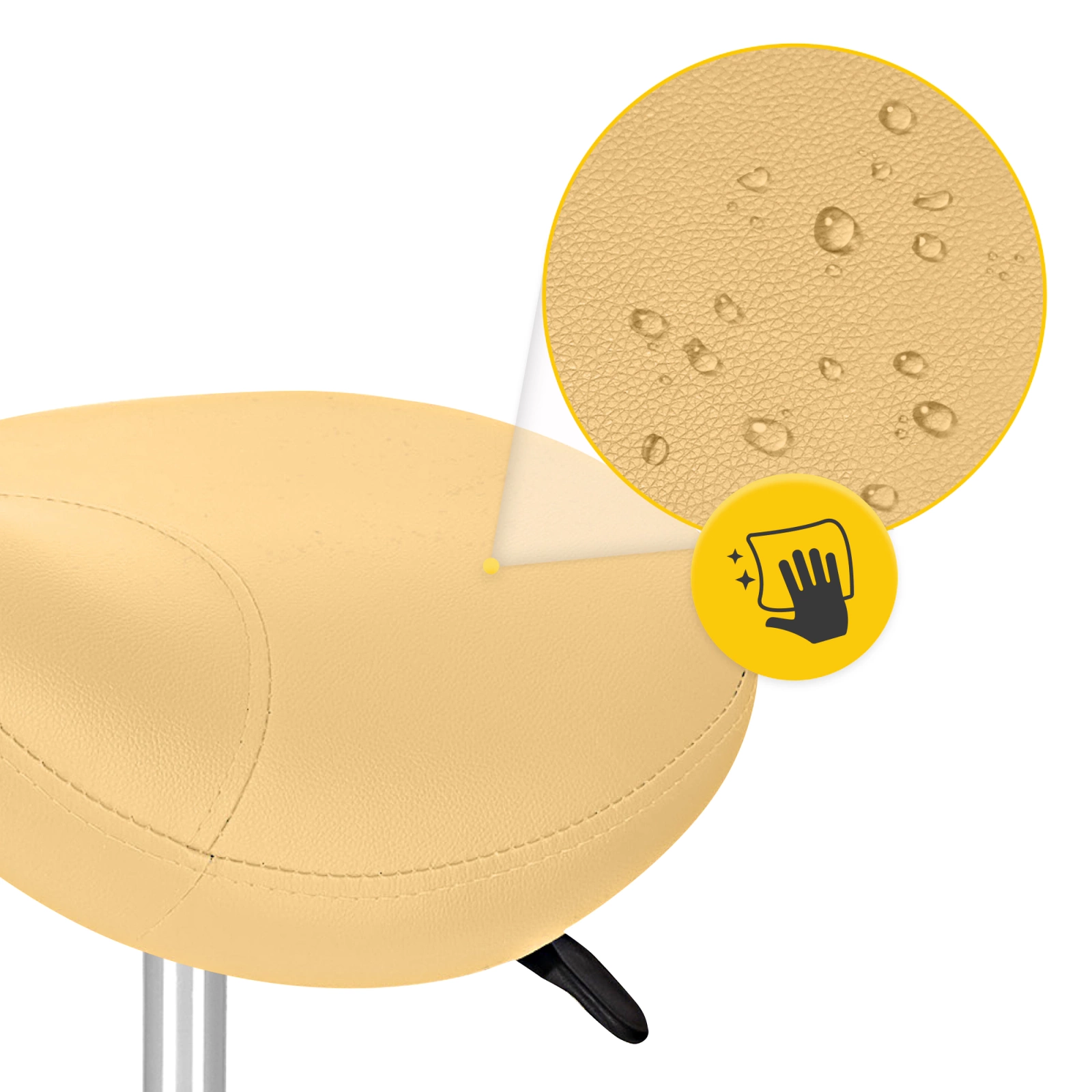 ERGO masaj - scaun pivotant tip șa