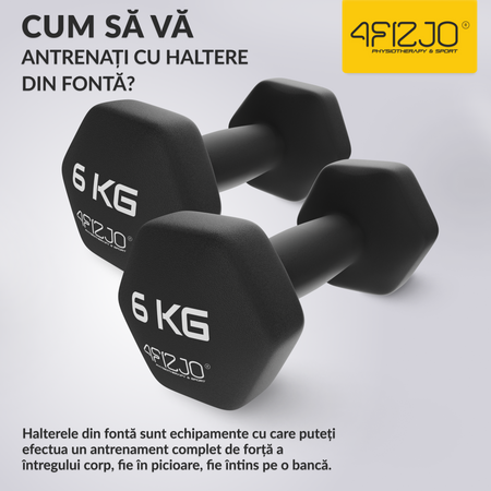 Haltere clasice 2 x 6 kg