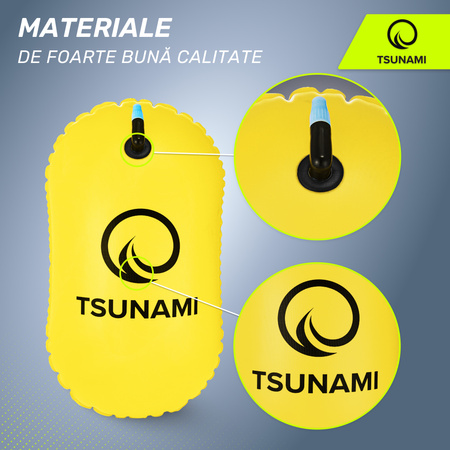 Baliză gonflabilă pentru înot TSUNAMI galben