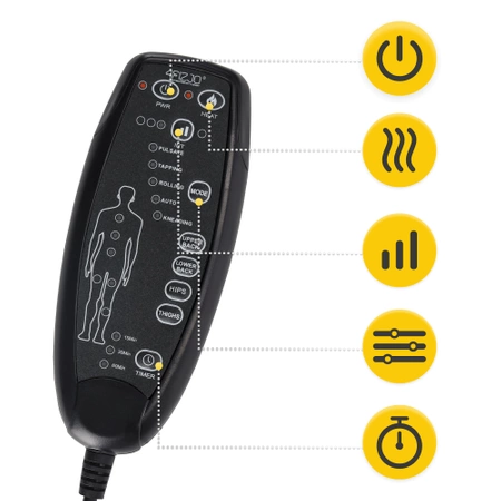 Mata masująca na fotel PRO