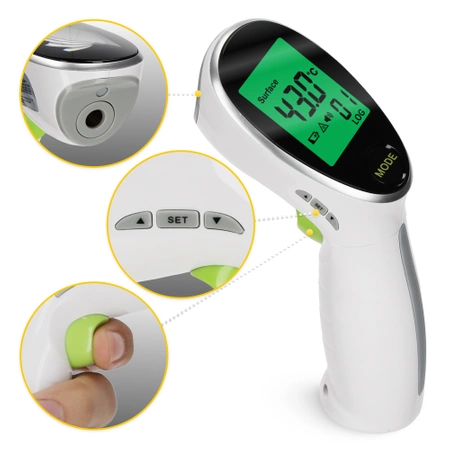 Termometru fără contact cu infraroșu MED+