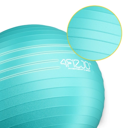 Minge gonflabilă de gimnastică pentru fitness 65 cm