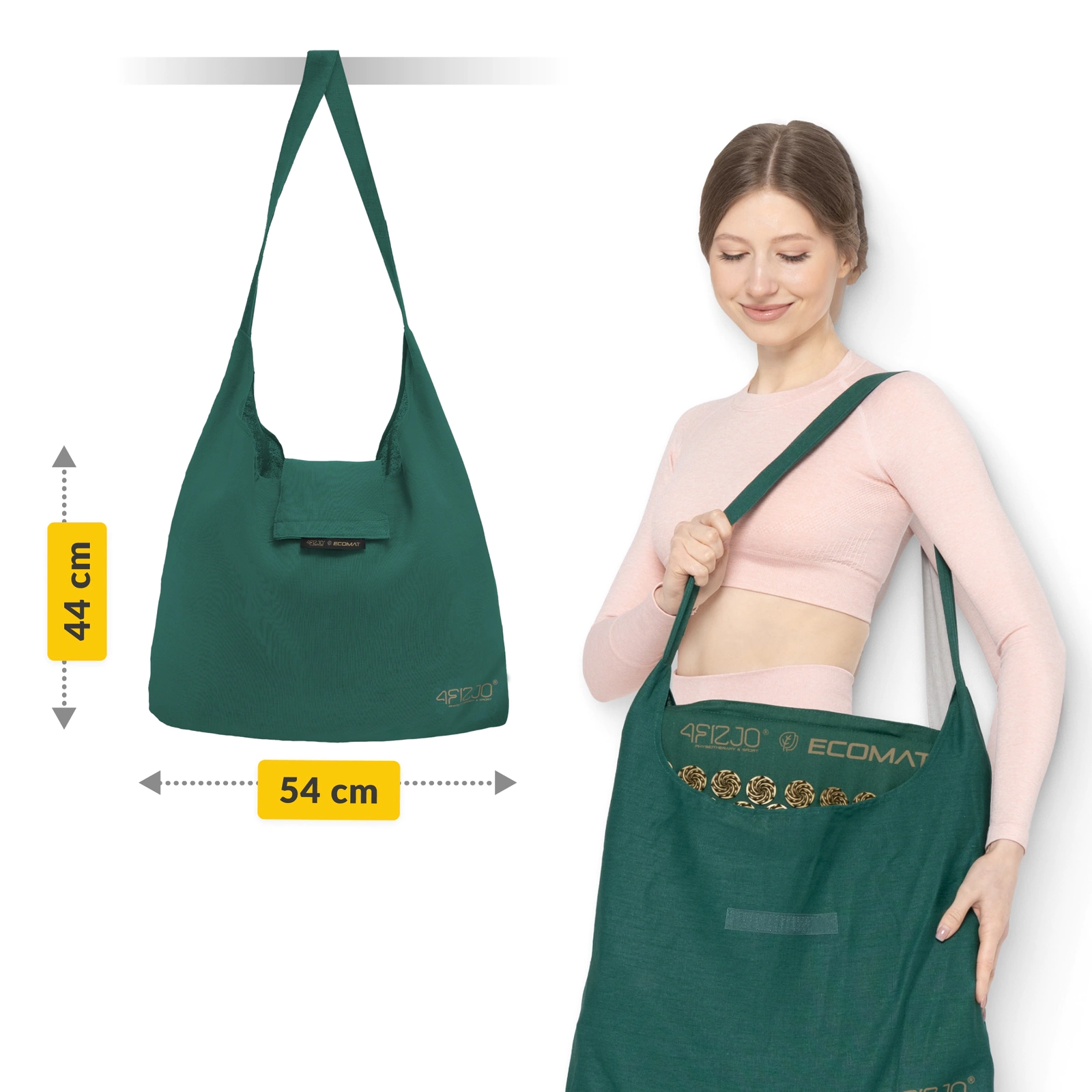 ECO Saltea de acupresură cu pernă XL