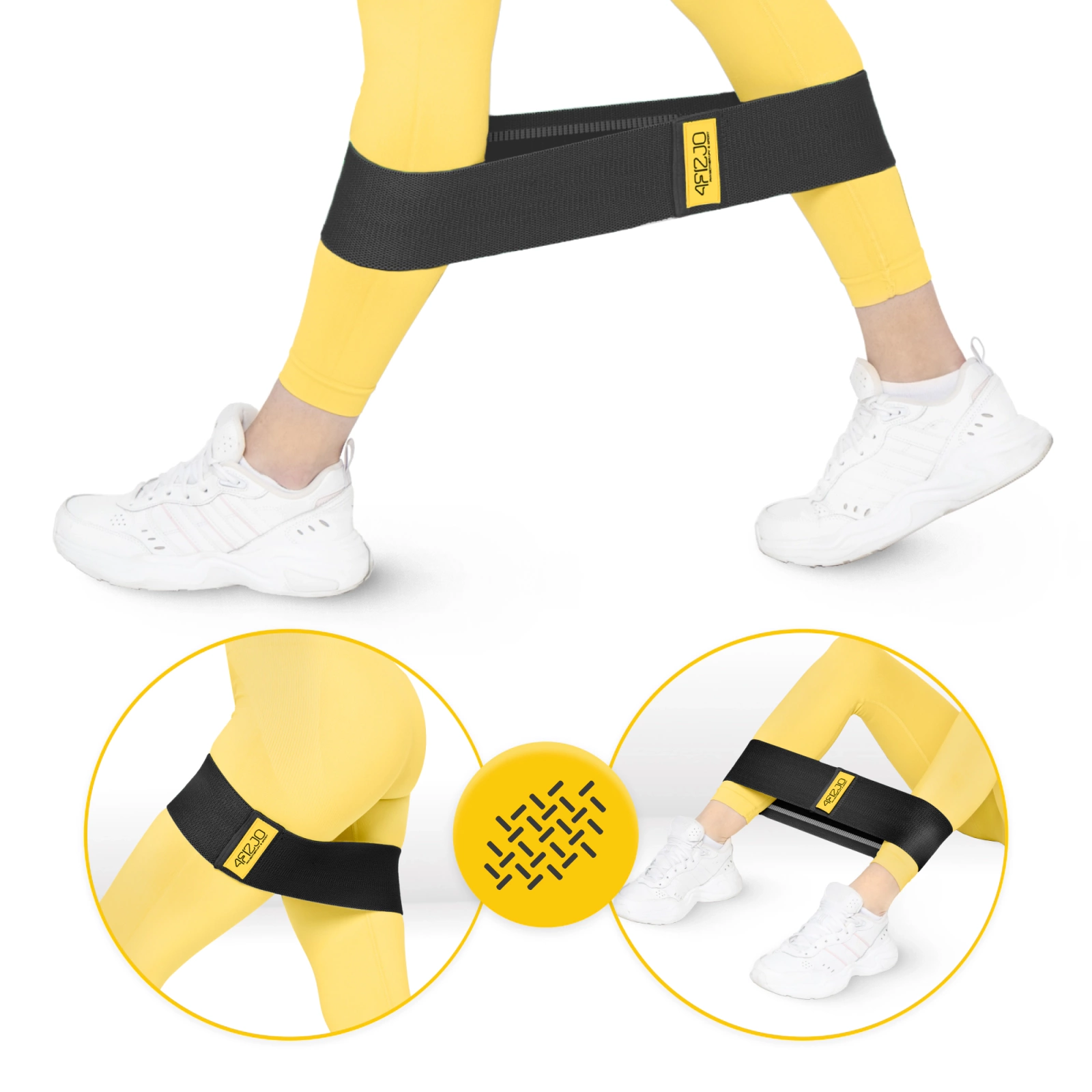 Bandă Textilă de Rezistență HIP BAND 25-30 kg (3/3)