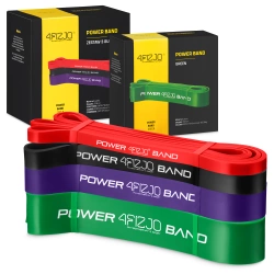 Set de 4 elastice de rezistență POWER BAND