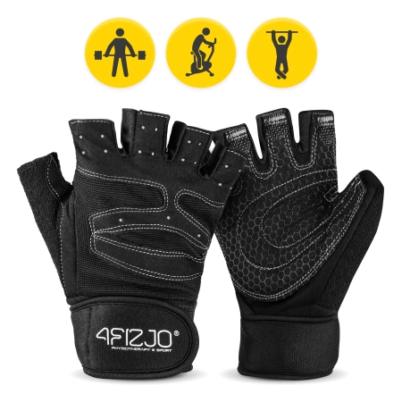 Mănuși de antrenament cu susținere pentru încheietură mărimea S