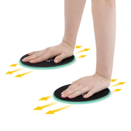 Discuri de alunecare pentru exerciții SLIDE, 2 buc.