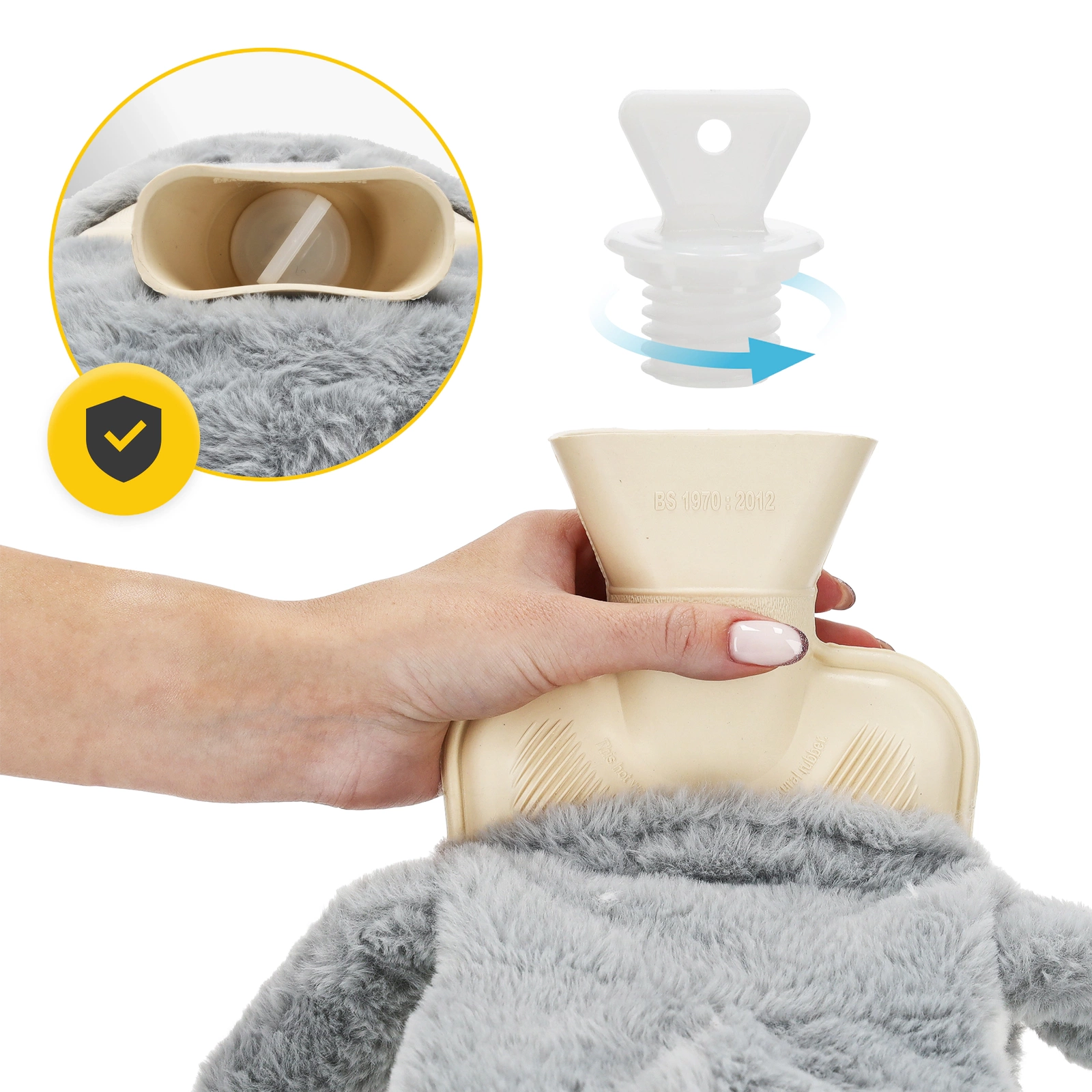  Compresă cu husa PINGWIN 0,75 L