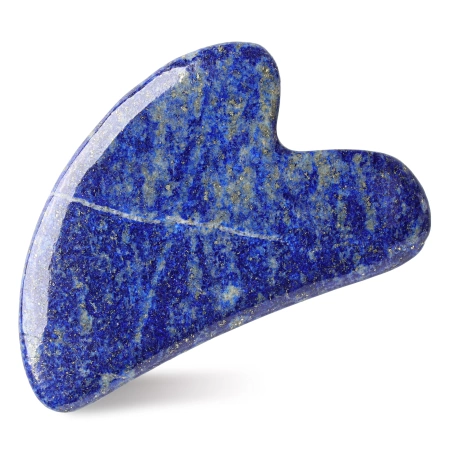 Piatra clasică Gua Sha din lazurit natural