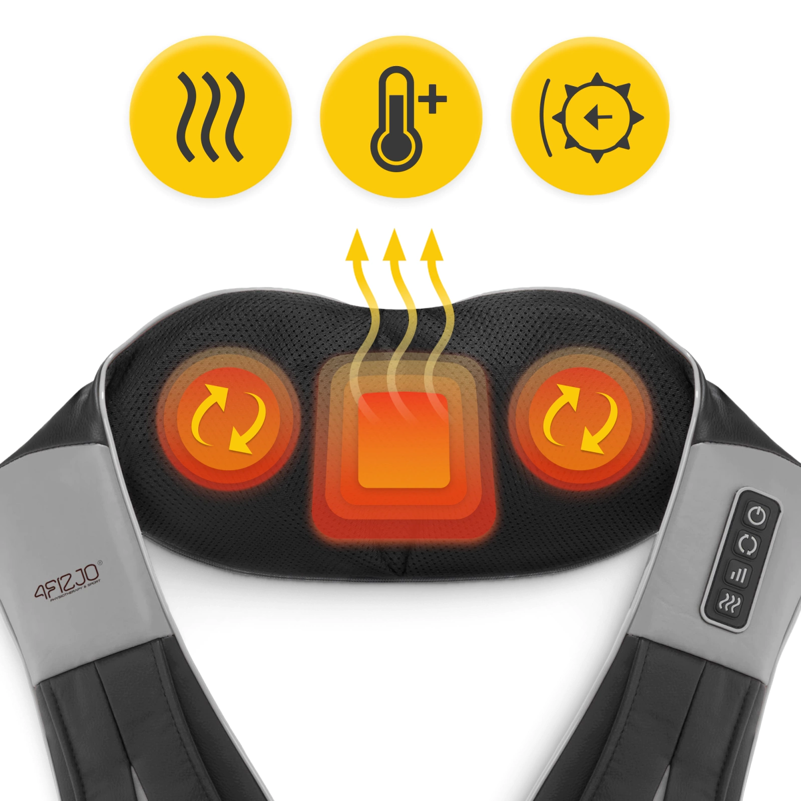 Masaj fără fir pentru gât și spate SHIATSU ULTRA+