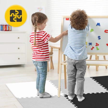 Set de 9 covorașe puzzle - „Nori pe cer”