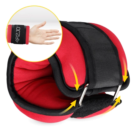 Greutăți pentru glezne și încheieturi 2 x 1 kg