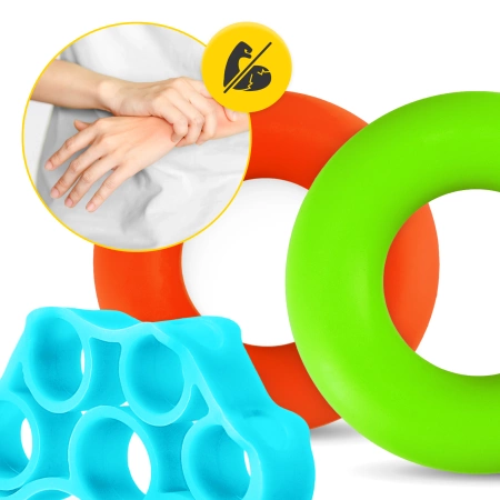 Set 9 benzi exerciții de mână/încheietură