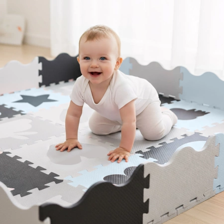 Set de puzzle din spumă 150x150 - „Animale”