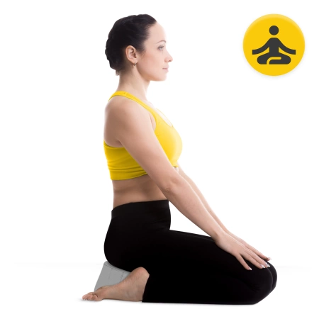 Perna de yoga Zafu rotundă