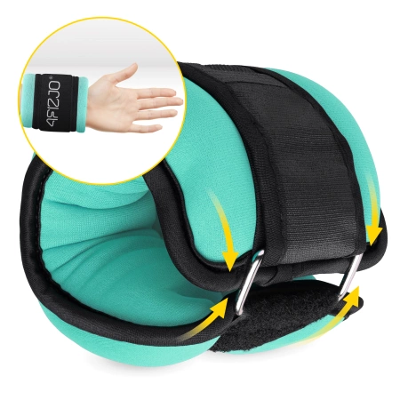 Greutăți pentru glezne și încheieturi 2 x 1,5 kg