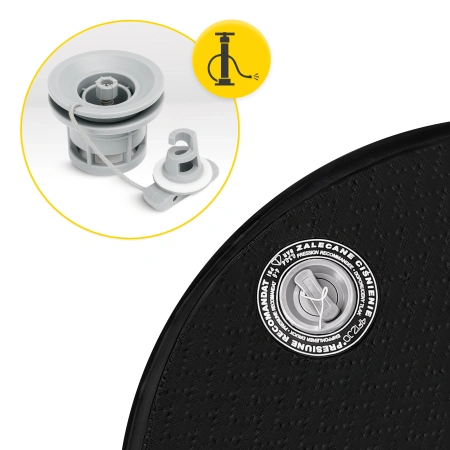 Baie de gheață gonflabilă pentru înotul de iarnă cusătură picătură rotundă