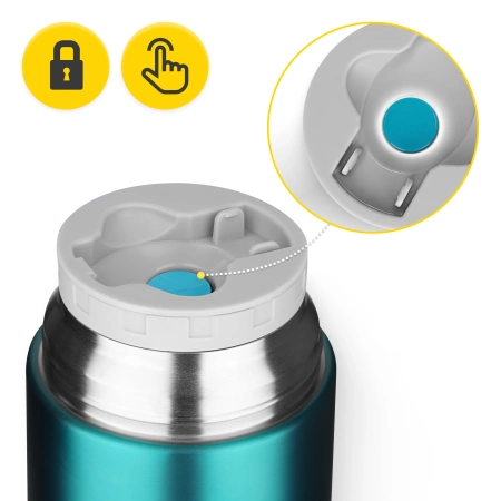 Termos pentru prânz din oțel inoxidabil 720 ml acvamarin