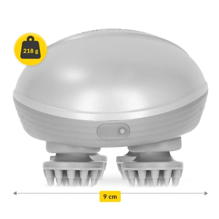 Aparat de masaj electric pentru cap, rezistent la apă