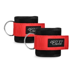 Benzi de formare gleznă pentru lift 2 buc. roșu