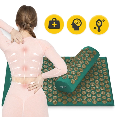 Covoraș clasică de presopunctură cu pernă