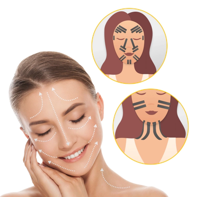 Bandă Kinesiotaping 5 m x 1 cm