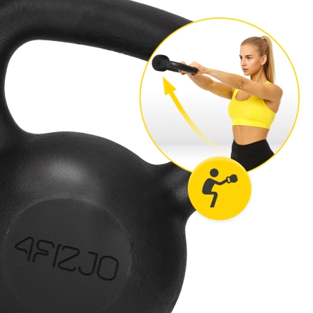 Kettlebell greutate din fontă 24 kg