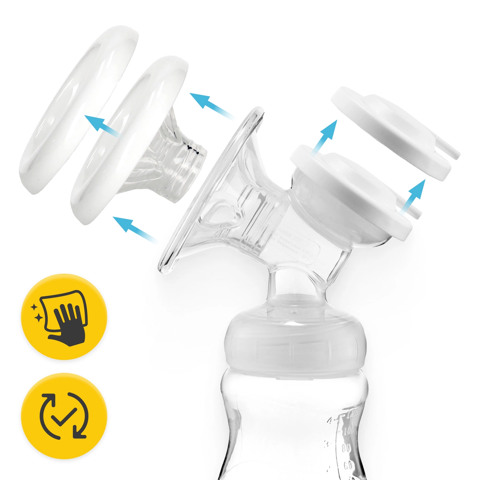 Lactator electric dublu