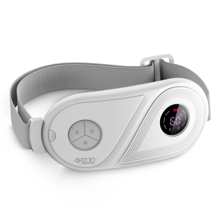 Centură menstruală încălzitoare pentru dureri menstruale – alb