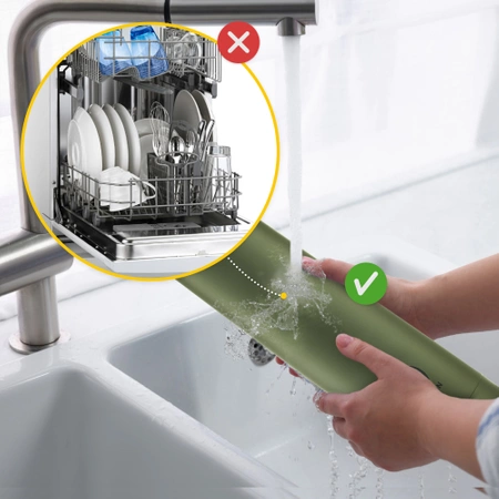 Termos de călătorie pentru cafea și ceai 1 litru verde