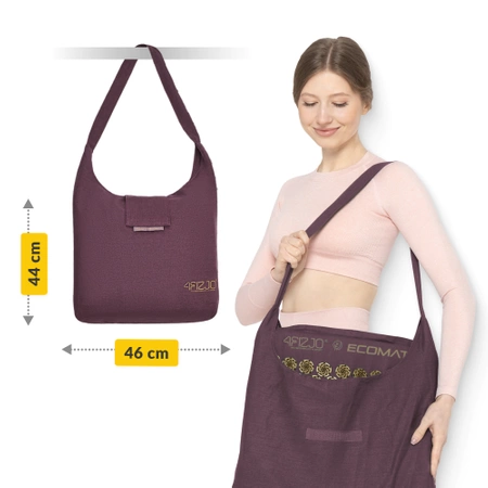 Covoraș de presopunctură ECO cu coji de hrișcă și nucă de cocos