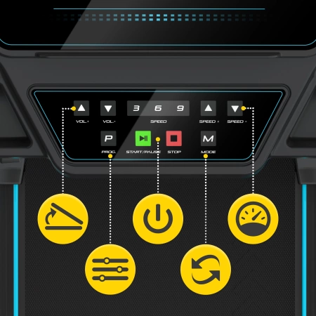 Banda de alergare electrică pliabilă pentru acasă MY-RUN