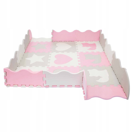 Set de puzzle din spumă 120x120 - „Animale”