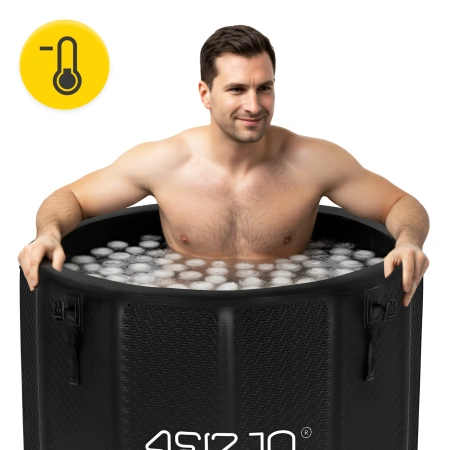 Baie de gheață gonflabilă pentru înotul de iarnă cusătură picătură rotundă