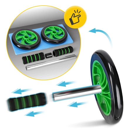 Roată pentru abdomene AB WHEEL