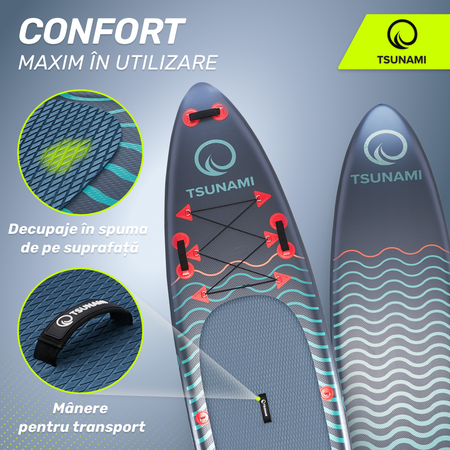 Placă SUP TSUNAMI Paddle Board 350 cm T03