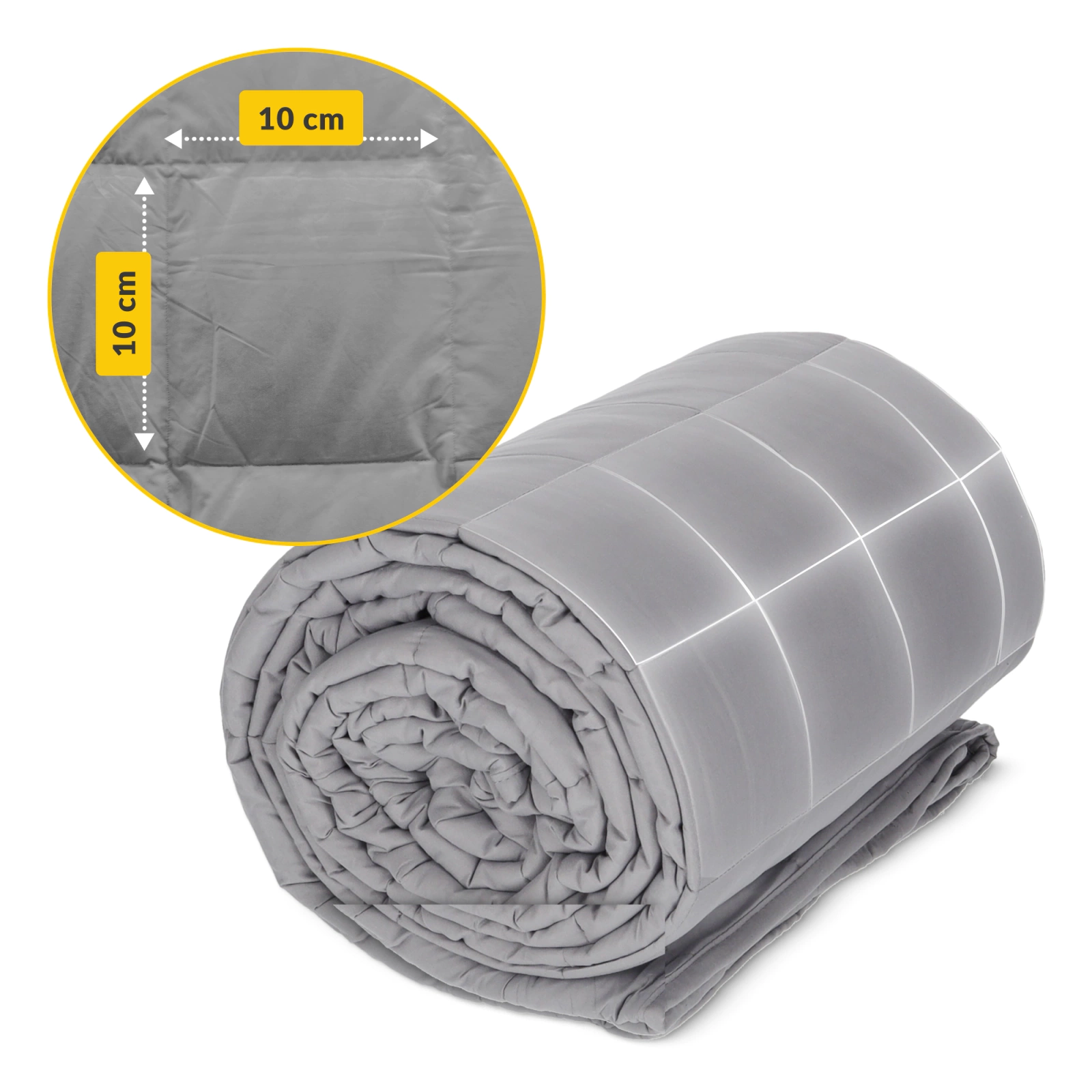 Cuvertură cu greutate antistres 6,8 kg