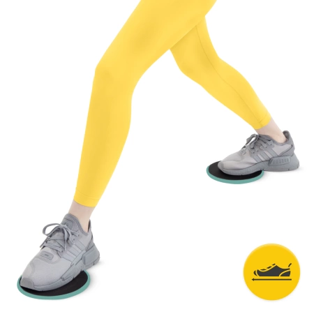 Discuri de alunecare pentru exerciții SLIDE, 2 buc.