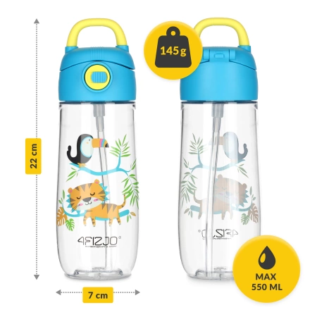 Sticlă de apă pentru copii 550 ml