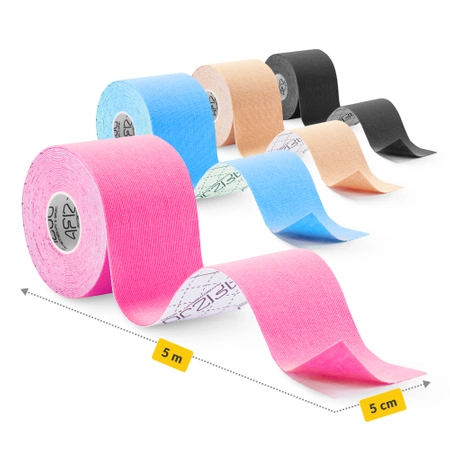 Set de 4 benzi kinesiologice 5 cm x 5 m