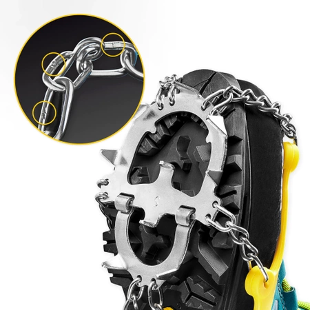 Crampoane antiderapante pentru bocanci PREMIUM (35-36) S