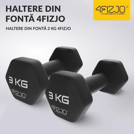 Haltere clasice 2 x 3 kg