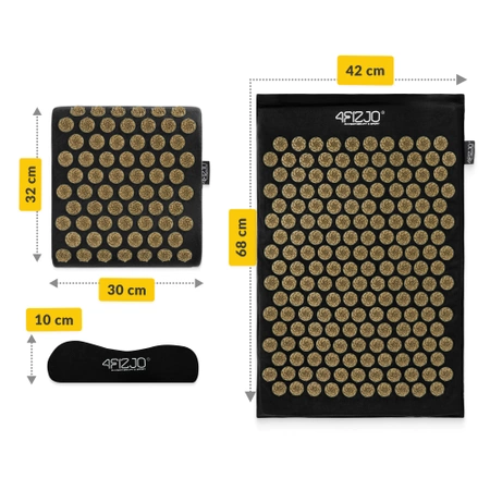 Covoraș de presopunctură ERGO cu pernă și centură