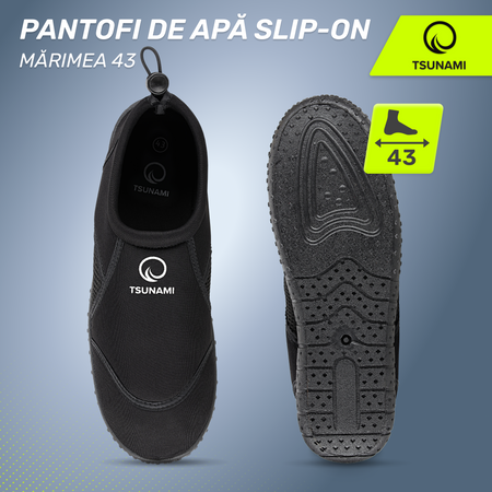 Pantofi de apă TSUNAMI Slip-on mărimea 43