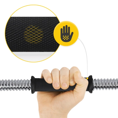 Gantere din oțel în valiză - set de 20 kg