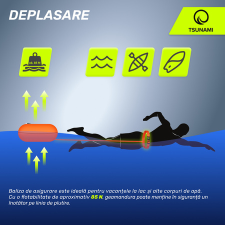 Geamandură gonflabilă de siguranță TSUNAMI