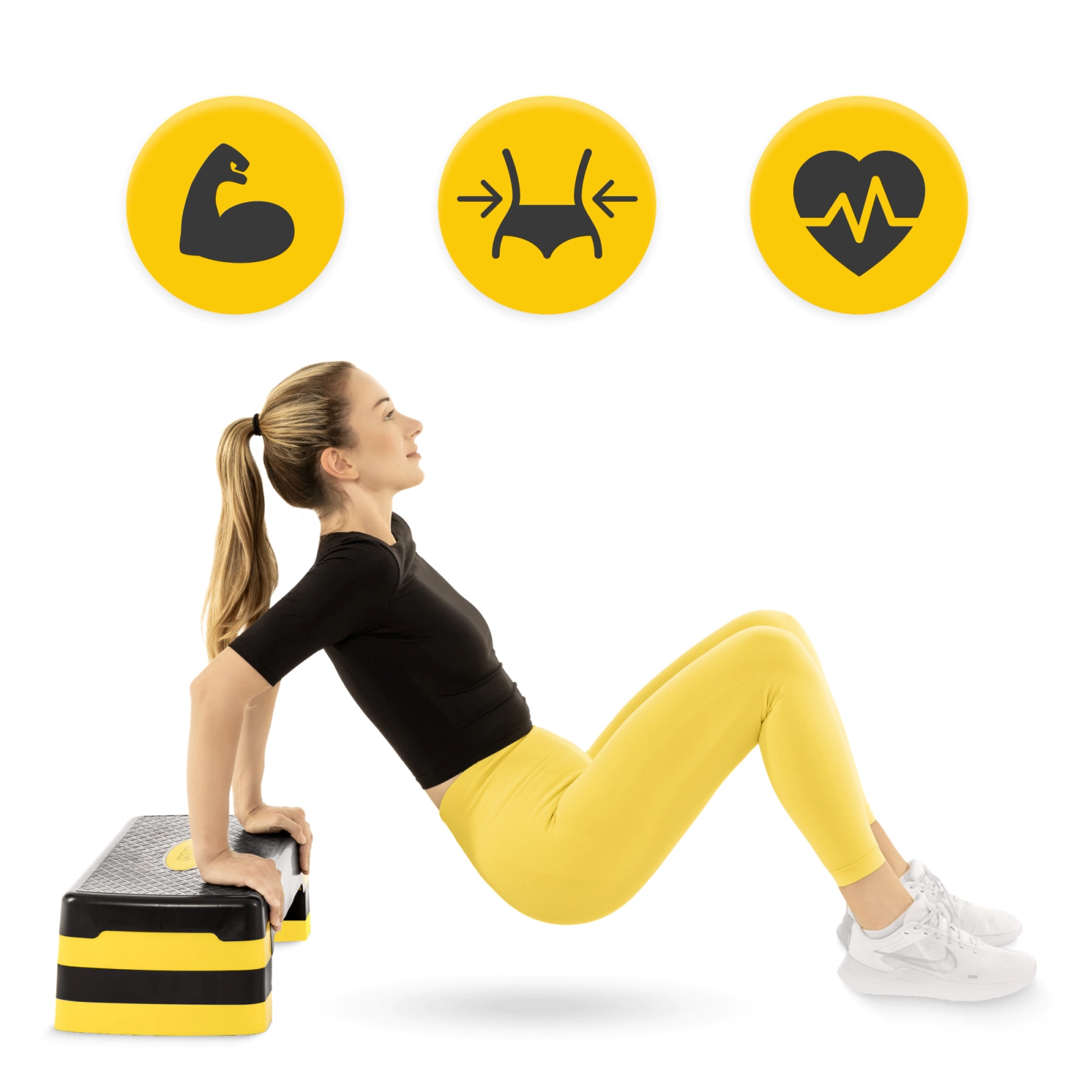 Aerobic stepper Standard 3 trepte