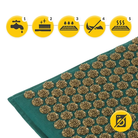 Covoraș de presopunctură ECO cu coji de hrișcă și nucă de cocos