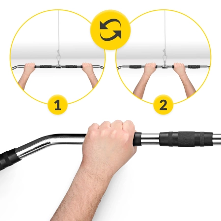 Bară lungă pentru tracțiuni